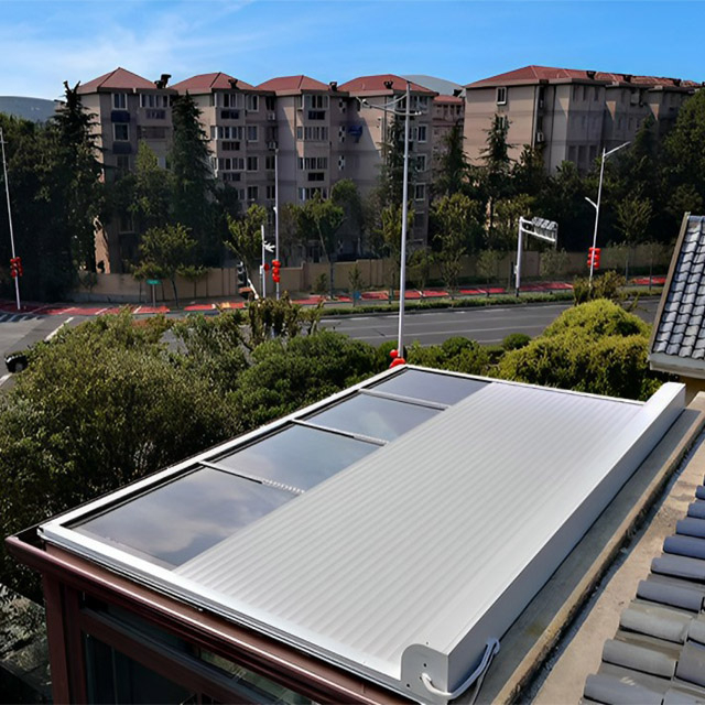 Горизонтальный алюминиевый сплав на роликах