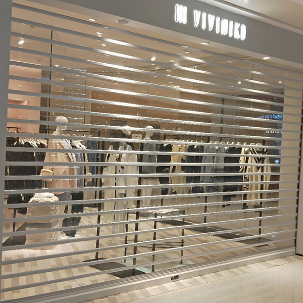 Прозрачная дверь