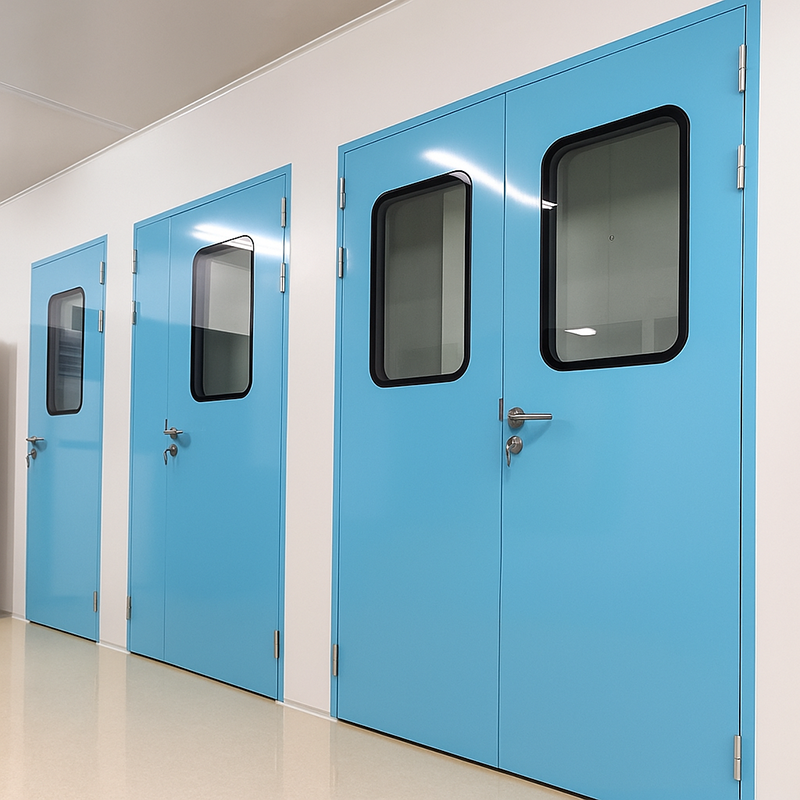 Чистая дверь комнаты